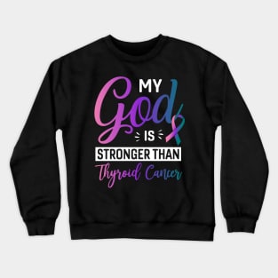 Thyroid Cancer Survivor Crewneck Sweatshirt